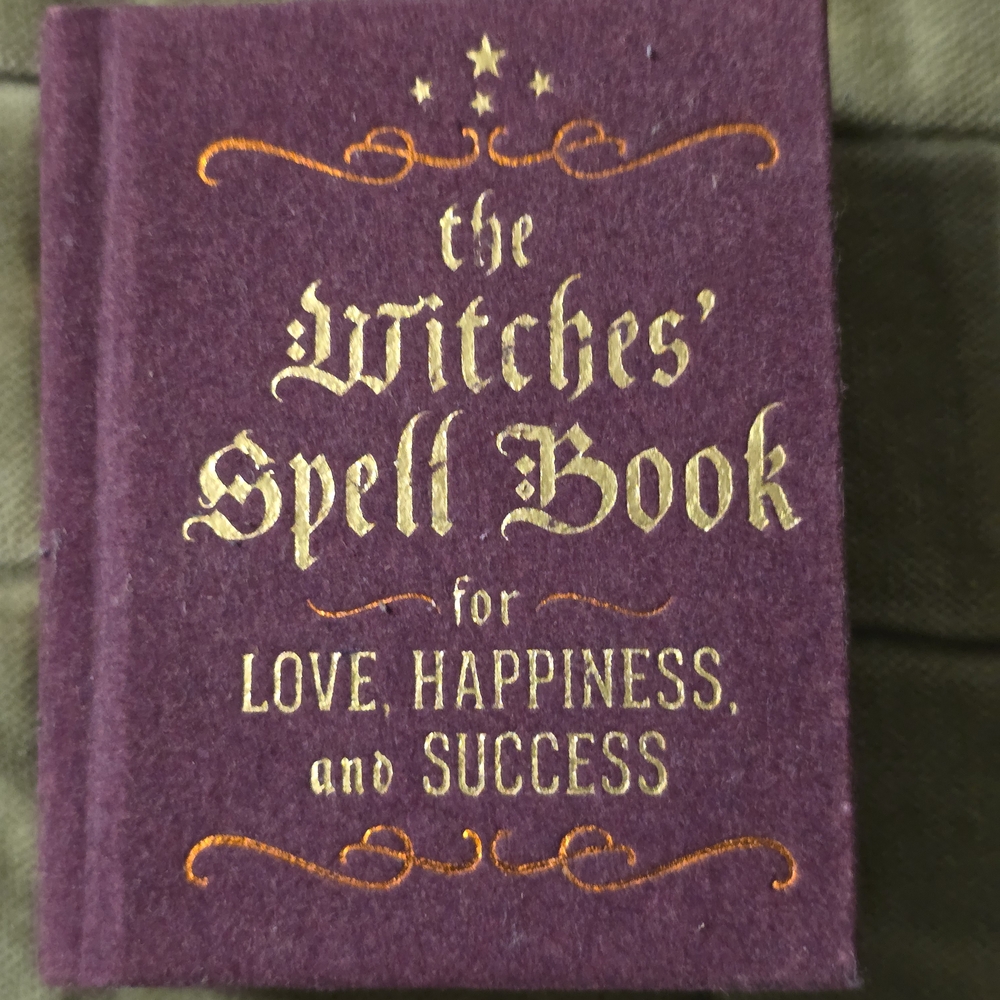 Purple Witches' Spell Book
